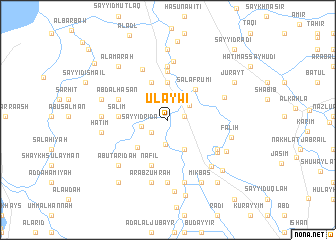 map of ‘Ulaywī