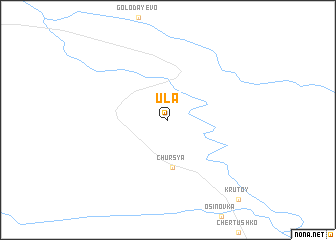map of Ula