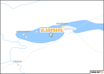 map of Uldor-Sërd