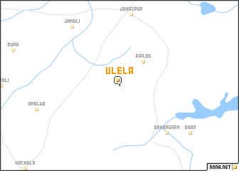 map of Ulela