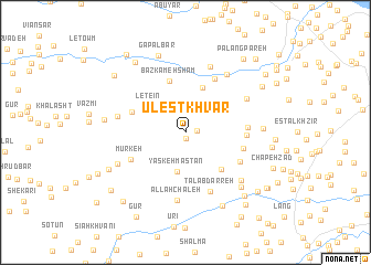 map of Ūlestkhvār