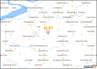 map of Uley