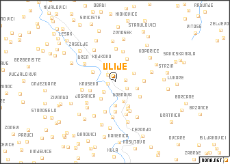 map of Ulije