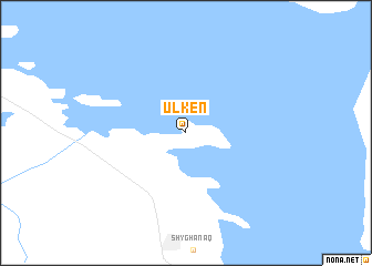 map of Ülken