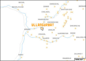 map of Ul Langurbat