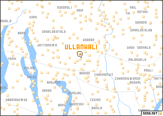 map of Ullānwāli