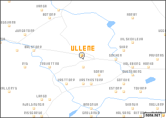 map of Ullene