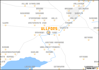 map of Ullfors