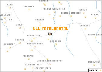 map of ‘Ullīyat al Qasţal