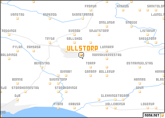 map of Ullstorp