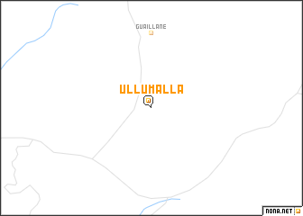 map of Ullumalla