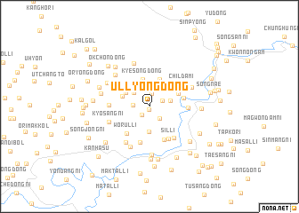 map of Ullyong-dong