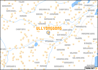 map of Ullyong-dong