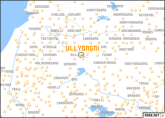 map of Ullyong-ni