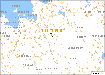 map of Ŭllyur-ŭp
