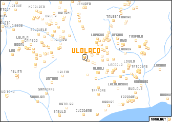 map of Ulolaco