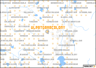 map of Ulpatgama Colony