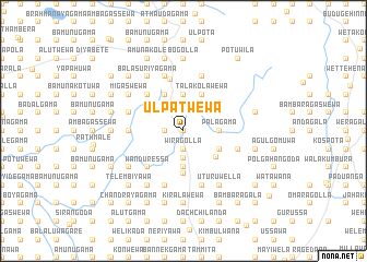map of Ulpatwewa