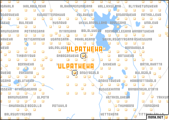 map of Ulpatwewa