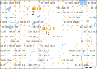 map of Ulpota