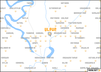 map of Ulpur