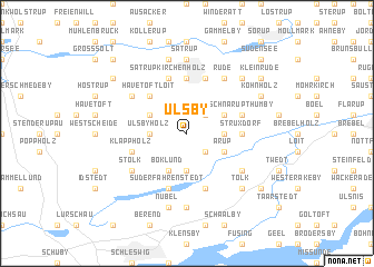 map of Ülsby