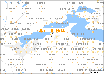 map of Ulstrupfeld