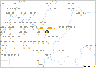 map of Ulu Akup