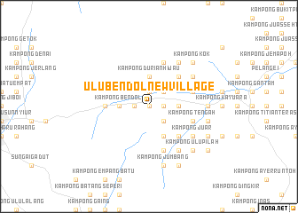 map of Ulu Bendol New Village