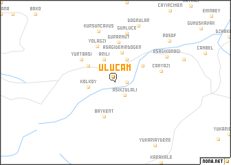 map of Uluçam