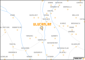 map of Ulucanlar