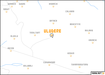 map of Uludere