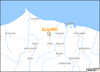 map of Ulujami