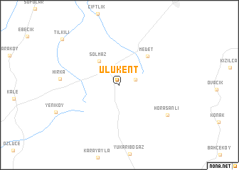 map of Ulukent