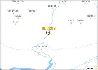 map of Uluköy