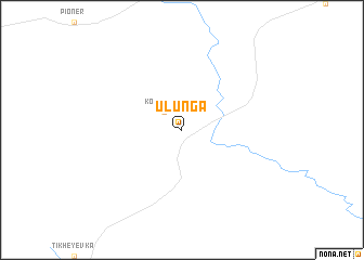 map of Ulunga