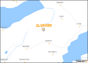 map of Ulupınar