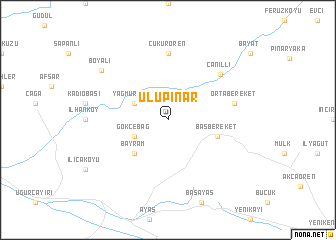 map of Ulupınar