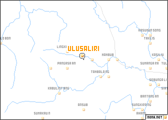 map of Ulu Saliri