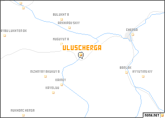 map of Uluscherga