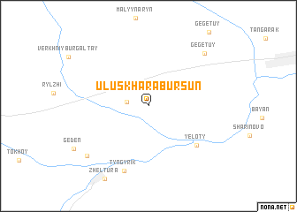 map of (( Ulus Khara-Bursun ))