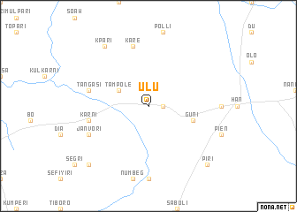 map of Ulu