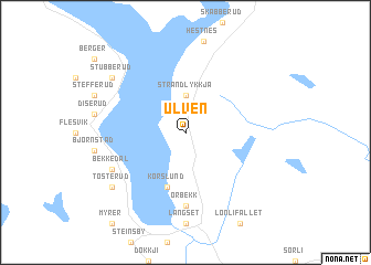 map of Ulven