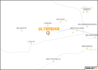 map of Ul\