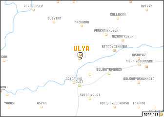 map of Ulya