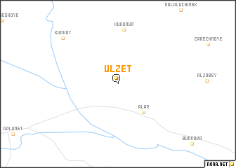 map of Ulzet