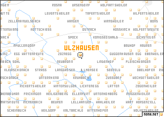 map of Ulzhausen