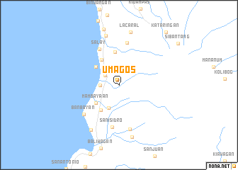 map of Umagos