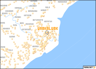 map of Umakaluak