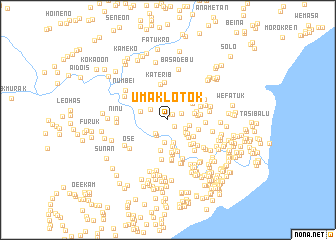 map of Umaklotok